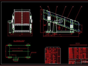 2460h 2ya circular vibrating screen 3D Model