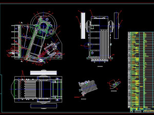 Jaw Crusher MUTAFCILAR-MMR13 3Dモデル
