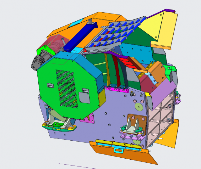 JW40 Jaw Crusher 3D 模型 .c4d .max .obj .3ds .fbx .stl .blend 