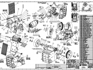 JW42 Jaw Crusher Modèle 3D
