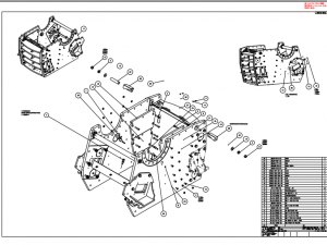 JW55 Jaw Crusher 3D Model