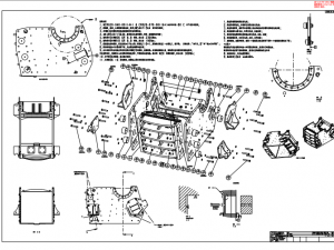 JW55 Jaw Crusher 3D Model