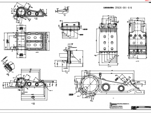 JW55 Jaw Crusher 3D Model