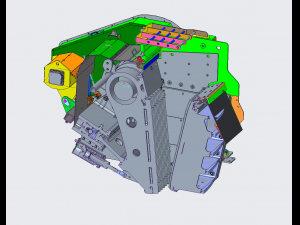 JW55 Jaw Crusher 3D Model