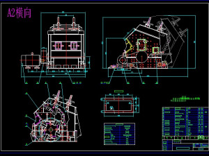 PF1010 Impact Crusher 3D Model