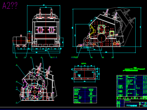 PF1010 Impact Crusher 3D 模型