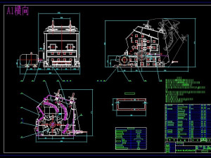 PF1214 impact crusher full set of drawings 3D Model