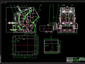 PF1515 Impact Crusher 3D Model