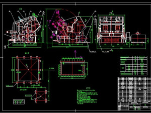 PFV1320 Impact Crusher 3D Model