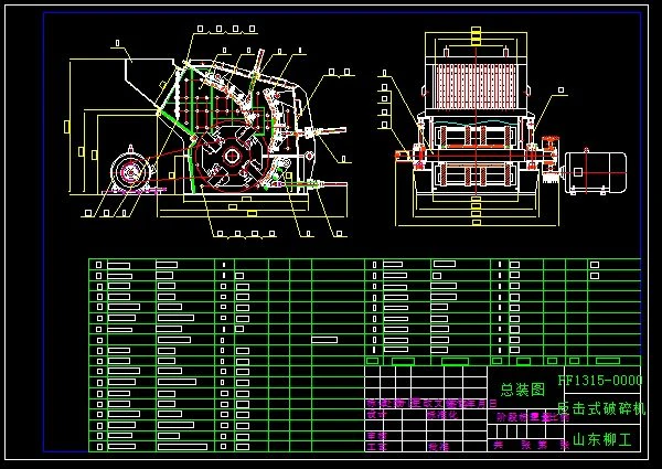 PF1315 Impact Crusher 3D Model .c4d .max .obj .3ds .fbx .stl .blend 