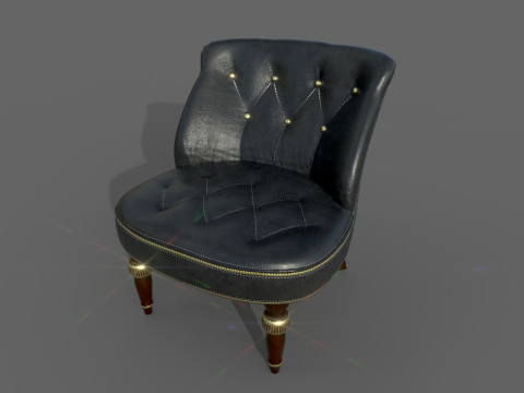 Кресло 01 3D Модель