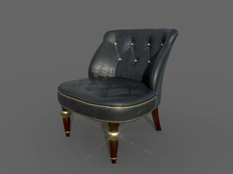 Armchair 01 3D Model