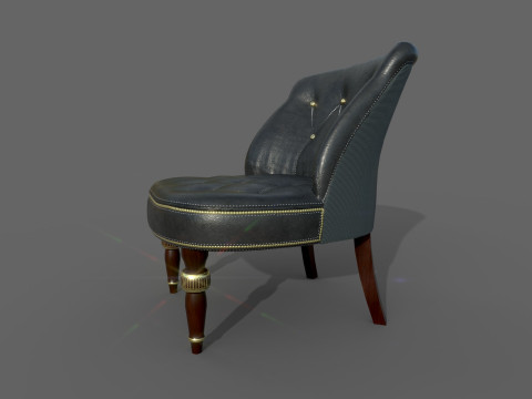 Кресло 01 3D Модель
