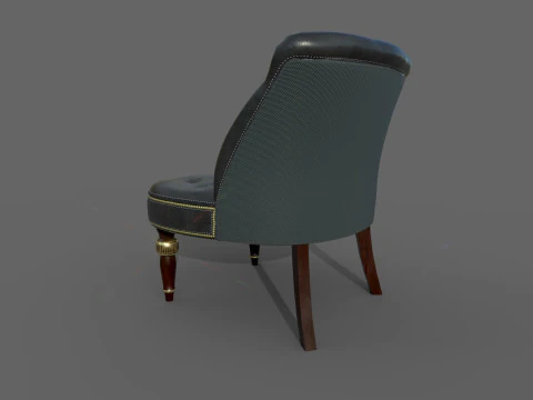 Armchair 01 3D Model