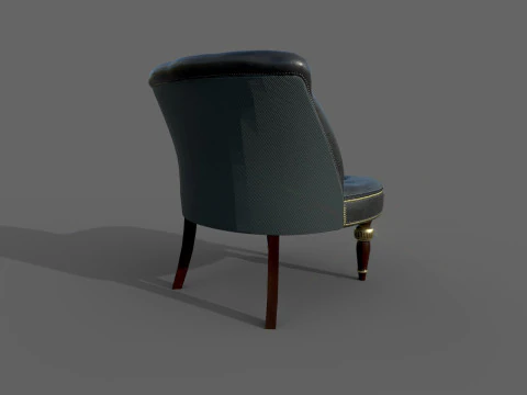 Armchair 01 3D Model