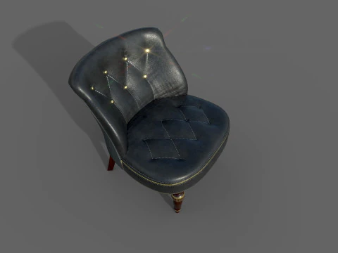 Armchair 01 3D Model