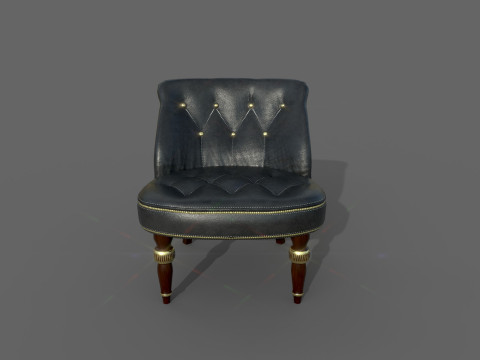 Кресло 01 3D Модель