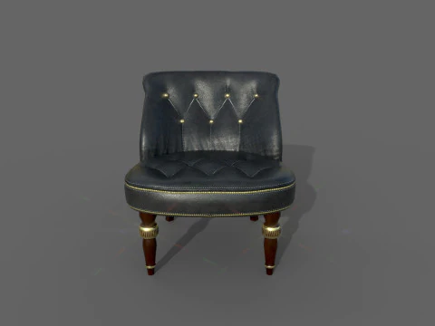 Armchair 01 3D Model
