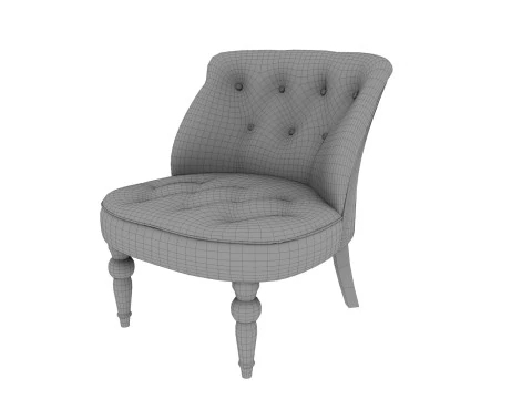 Armchair 01 3D Model