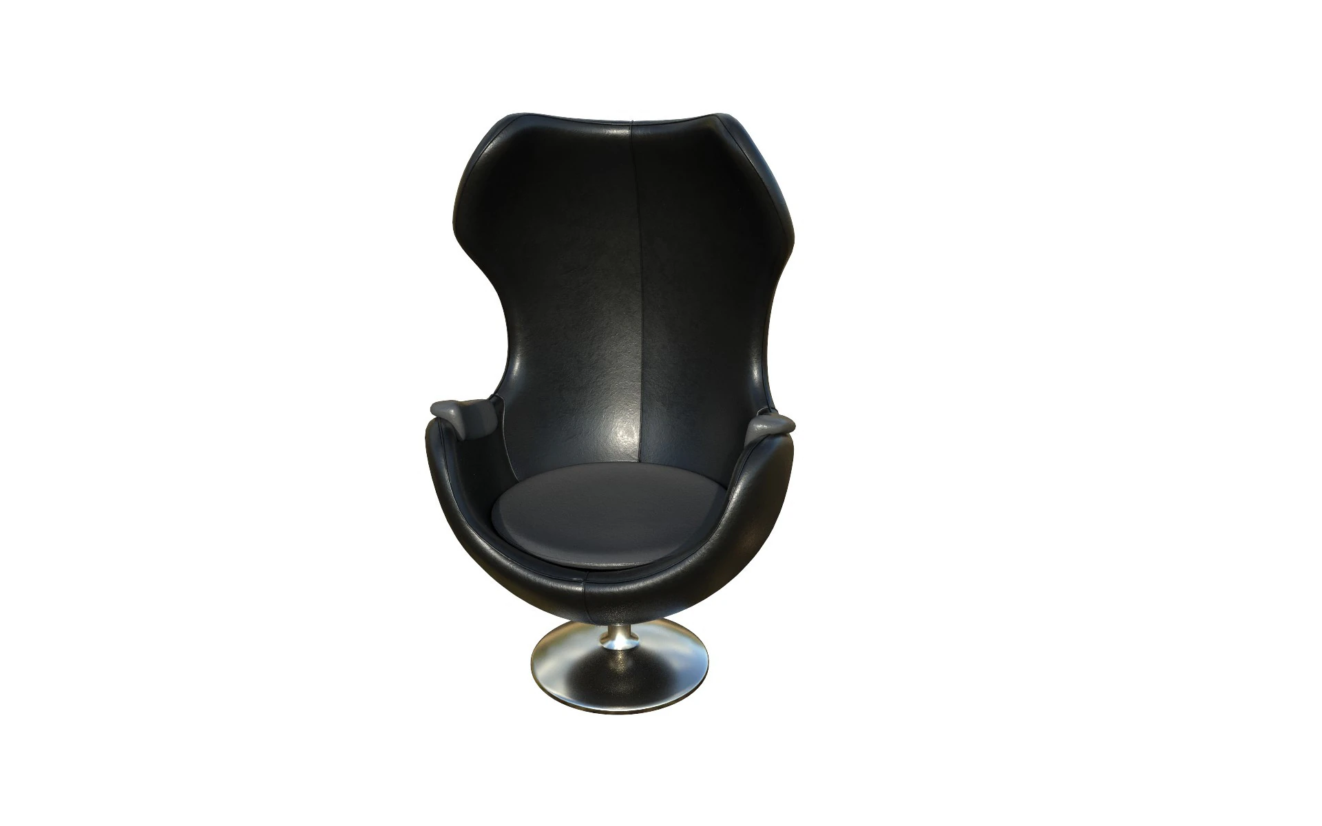 Armchair 10 3D Model .c4d .max .obj .3ds .fbx .stl .blend 