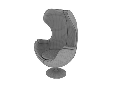 扶手椅10 3D 模型