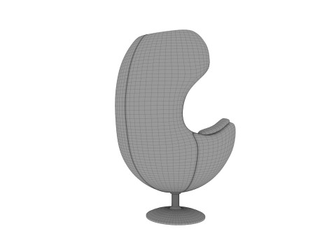 扶手椅10 3D 模型