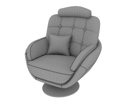 Armchair 09 3D Model