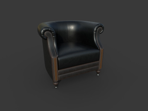 扶手椅08 3D 模型