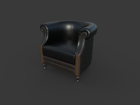 扶手椅08 3D 模型