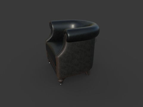 扶手椅08 3D 模型