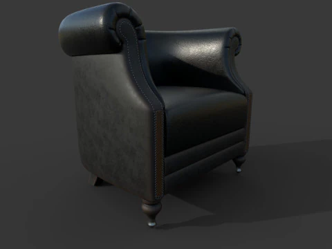 Armchair 08 3D Model