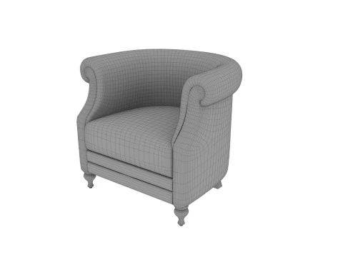 Armchair 08 3D Model