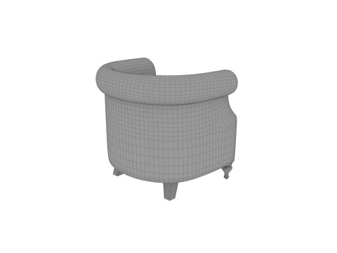 扶手椅08 3D 模型