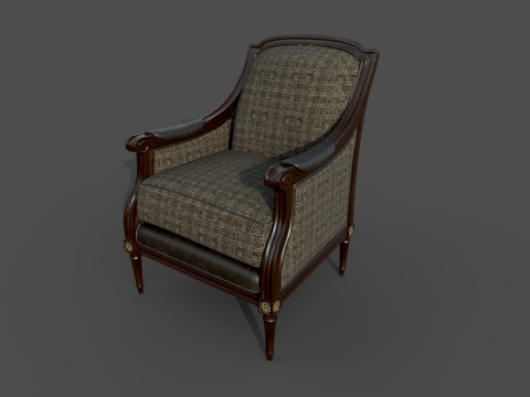 Poltrona 07 Modello 3D