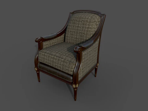 Armchair 07 3D Model
