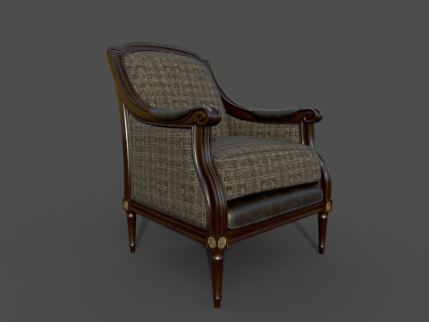 Poltrona 07 Modello 3D