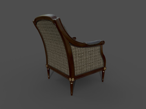 Poltrona 07 Modello 3D