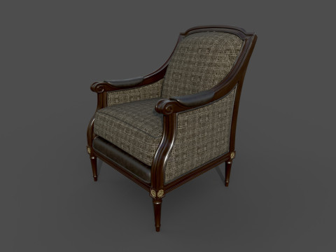 Poltrona 07 Modello 3D