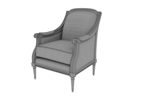 Poltrona 07 Modello 3D