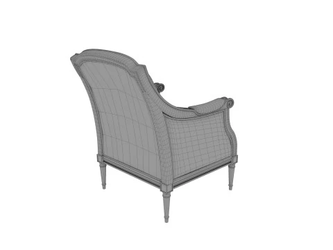 Armchair 07 3D Model