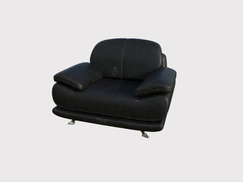 Fauteuil ancien 04 Modèle 3D