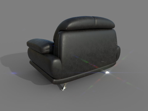 Kursi Tua 04 Model 3D