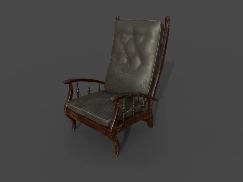 Armchair 02 3D Model