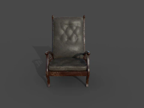 Armchair 02 3D Model