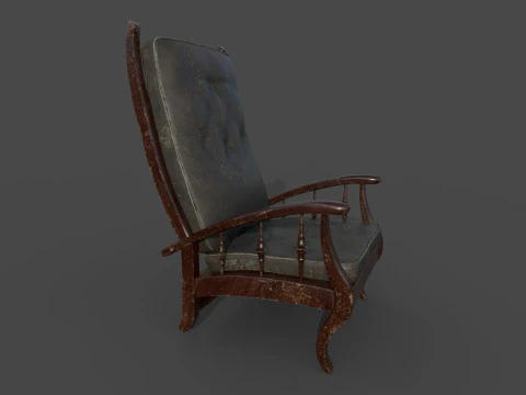 Armchair 02 3D Model