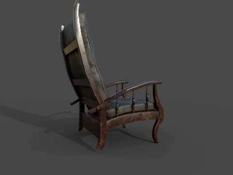 Armchair 02 3D Model