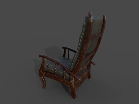 Armchair 02 3D Model