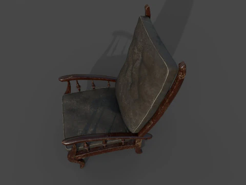 Armchair 02 3D Model