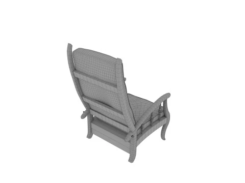 Armchair 02 3D Model