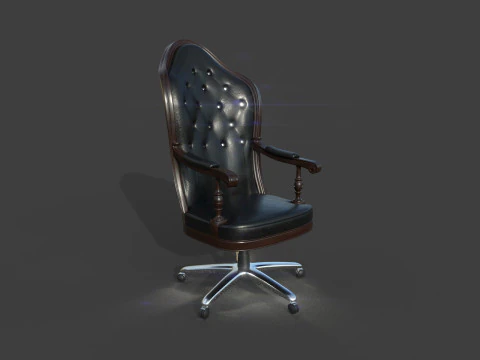 Office Armchair 30 3D Model